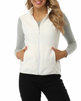 Fuinloth Women's Fleece Vest Review: Stay Warm with Polar Soft Sleeveless Design