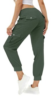 MoFiz Women's Lightweight Hiking Cargo Pants Review - Best Outdoor Joggers